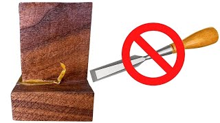 NO ONE HAS DONE THIS BEFORE! Remove Wood Glue Squeeze-Out - ALL New