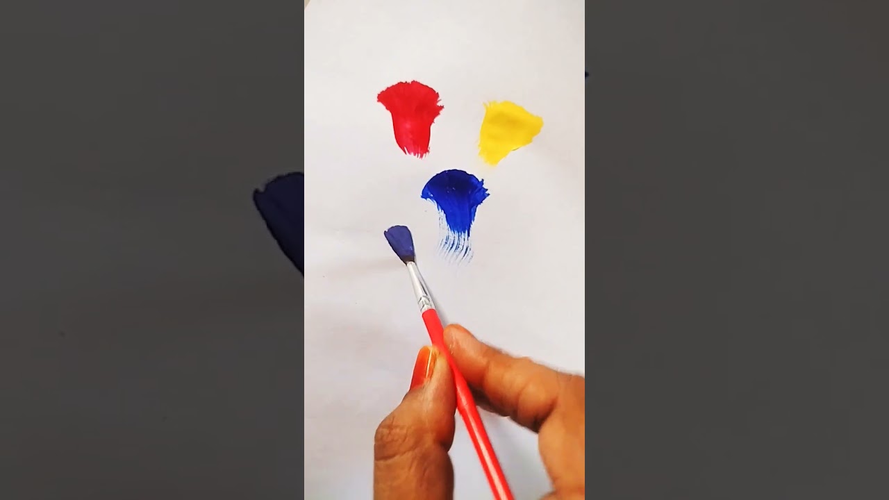 colour Mixing l which color is your favourite?#colors #artstation #stellajang #art #colormixing