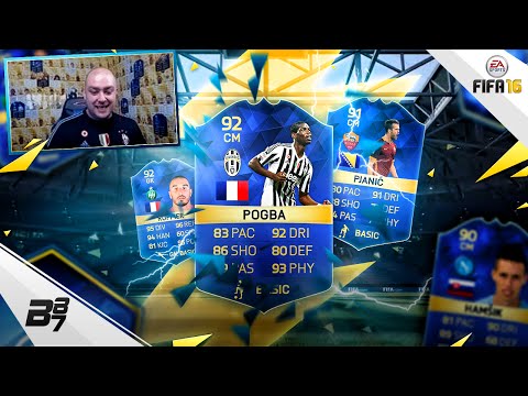 THE BEST TOTS PACKS EVER! 3 BLUES IN ONE PACK! | FIFA 16 Team Of The Season