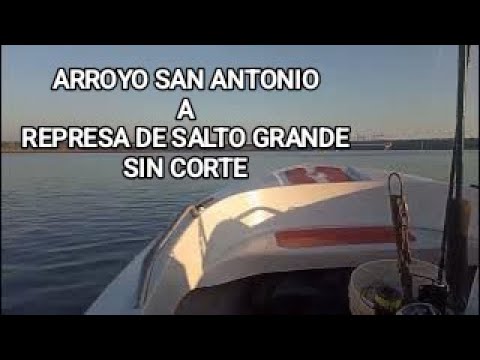Navegando río Uruguay desde arroyo San Antonio hasta represa de Salto Grande @sandupesca6048