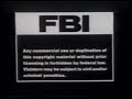 FBI Warning Big FBI Flash Warning From The Velveteen Rabbit VHS Release 1990