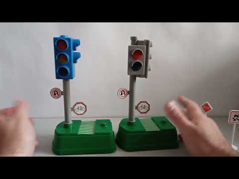 Світлофор. Светофор. Обучающая интерактивная игрушка. Свет, звук, украинская озвучка