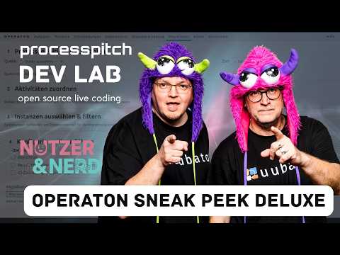 DEV LAB mit Nutzer&Nerd – #OPERATON SNEAK PEEK DELUXE | Die neuen, barrierefreien #Operaton Webapps