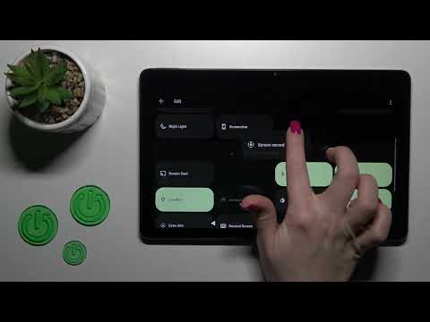 How to Pick desired Shortcuts in Top Menu of Nokia T21 - Edit Notification Panel Shortcuts