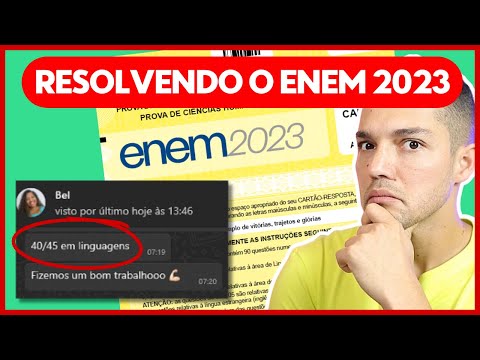 Resolvendo o Enem 2023 - Prova de Linguagens | PROFINHO