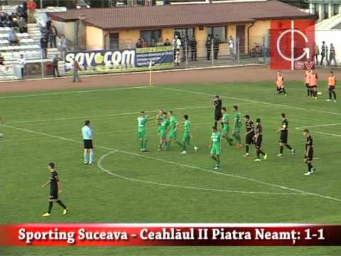 rezumat Sporting Suceava - Ceahlaul II Piatra Neamt: 1-1