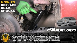 How to Replace Rear Shocks - Dodge Grand Caravan (2008-2020)
