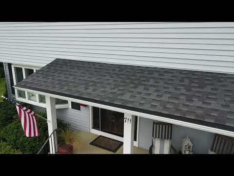 Installing RainDrop® Gutter Guards for Homeowner in Brielle, NJ