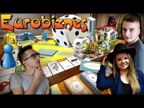 Gra Planszowa Eurobiznes ☆ Więzienie, Inwestycje i nowe domy ㋡ MafiaSolec & Bronczek & Monika
