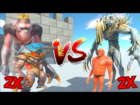 KING GORO, RANTHORN, 2X ALIENS & 2X PRIMATES VS INFERNALS & FANTASY RAID - ARBS
