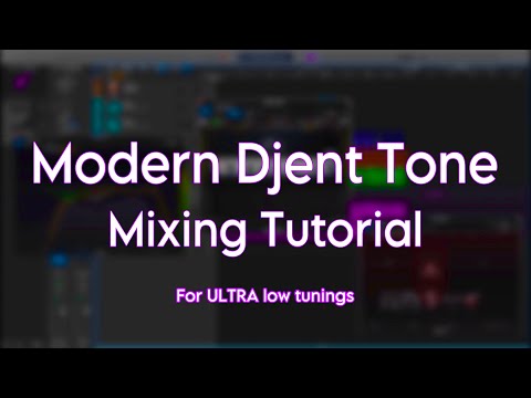 MODERN & LOW Djent / Thall Tone | Mixing Tutorial