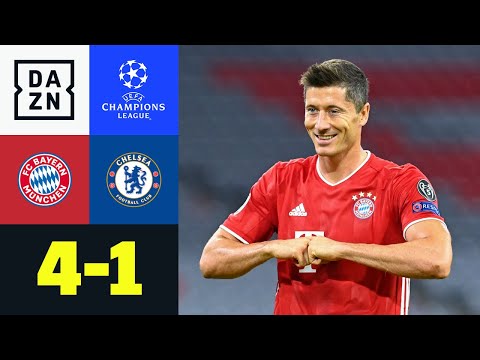 Bayern gnadenlos! Lewandowski trifft doppelt: FC Bayern - Chelsea 4:1 | UEFA Champions League | DAZN