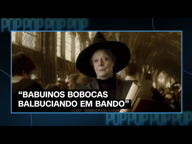 Qual a sua cena favorita de Maggie Smith, a Minerva McGonagall, em Harry Potter?