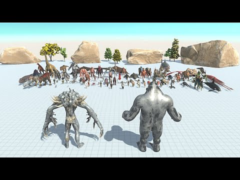 LEVEL 3 GORO & SCOURGE VS 3X FACTION - Animal Revolt Battle Simulator