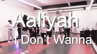 I Don&#39;t Wanna | Aaliyah | Koach Giggz Choreography