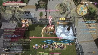 【FF14】2021/01/15　早朝の１０分くらい木人をモンクで
