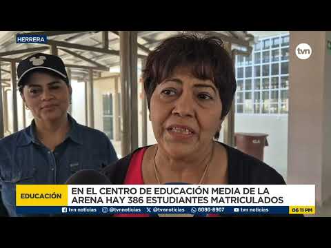 La provincia de Herrera cuenta con un nuevo centro educativo en La Arena de Chitré