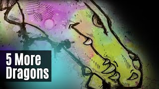 5 Cool Dragon Resin and Alcohol Ink Art