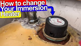 HOW TO CHANGE IMMERSION HEATER STEP BY STEP - Plumbing Tips