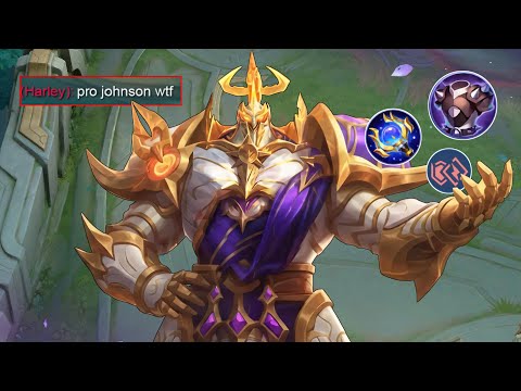 BEST JOHNSON BUILD & EMBLEM 2026 - Mobile Legends
