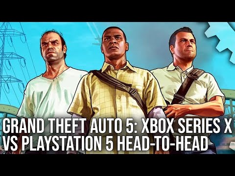 Grand Theft Auto 5 - PlayStation 5 vs Xbox Series X - Graphics/Performance/Features Tested