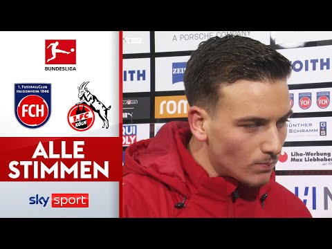 ALLE STIMMEN | 1. FC Heidenheim 1846 - 1. FC Köln | Bundesliga Interviews 2025/26