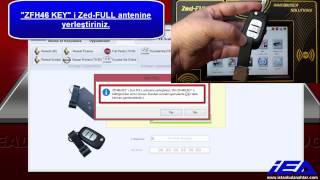 2014 MODEL RENAULT FLUENCE  IEA ÜRETİMİ "RNR126" KUMANDALI ANAHTAR PROGRAMLAMA