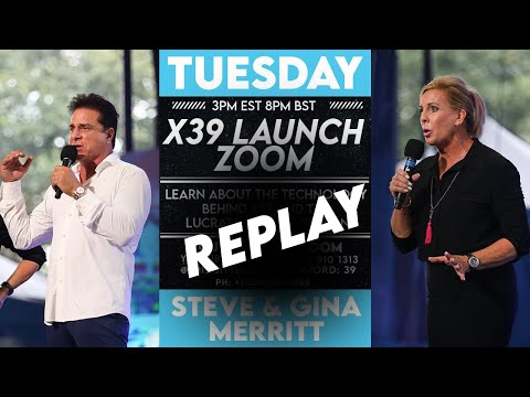 X39 Launch Zoom | Steve & Gina Merritt