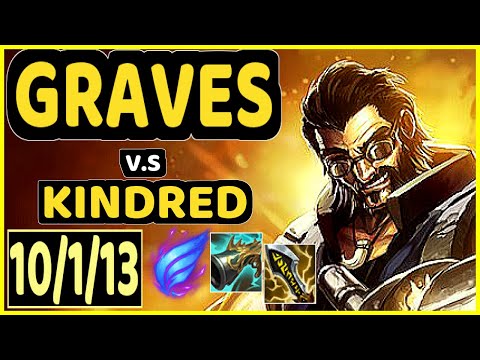 ONFLEEK (GRAVES) vs KINDRED - 10/1/13 KDA JUNGLE CHALLENGER GAMEPLAY - KR