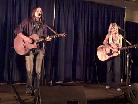 Bryson VanCleve and Jill Marie at the Durango Songwriters Expo