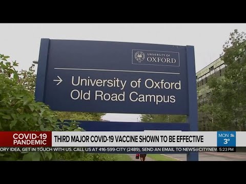 Third major COVID-19 vaccine shown to be effective