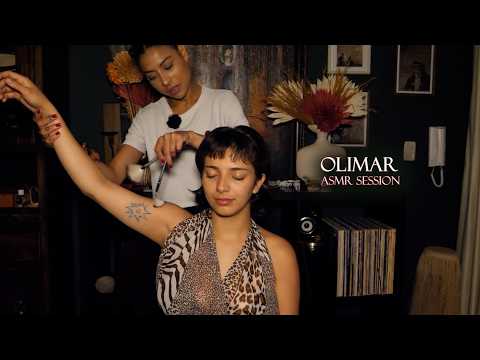 OLIMAR ❤️ NECK AND HEAD MASSAGE WITH MAKEUP