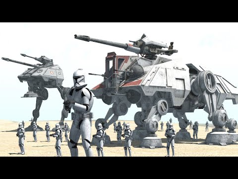 ULTIMATE STAR WARS MOD: Clone Troopers vs CIS Battle Droids! - Men of War: Assault Squad 2