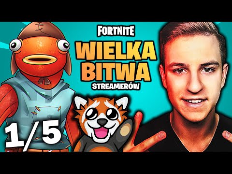 WIELKA BITWA STREAMERÓW 4 !🏆 Jacob, Ewron, Zony, Team BOT i inni! - WSZYSTKIE PERSPEKTYWY (1/5)