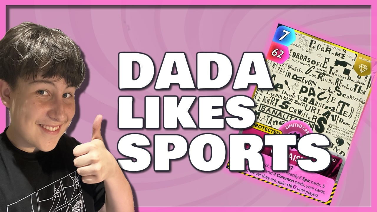 Dada Sports - League  Deck Of The Week. Cards Universe & Everything  CUE.