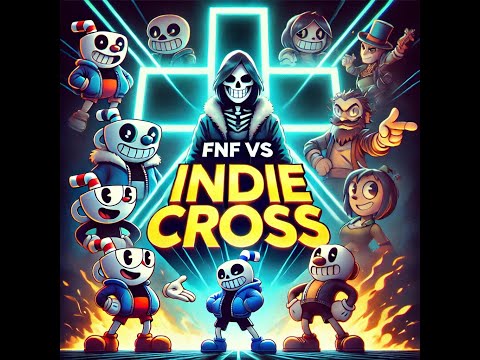 FNF vs Indie Cross - Insane Battles with Sans, Cuphead, and Bendy!