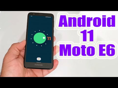 Install Android 11 on Moto E6 (LineageOS 18.1) - How to Guide!