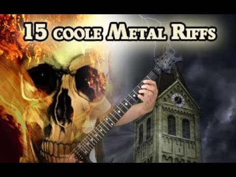 15 cool metal riffs for beginners with experience - lessons with tabs