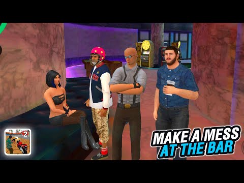 THE CHAOS IN THE BAR - VEGAS CRIME SIMULATOR 2