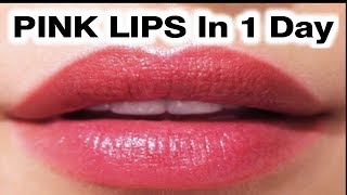 Get Soft Pink Lips in 1 Day at home naturally / DIY Lip Stain / 100% Working / RABIA SKIN CARE