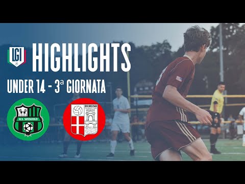 Highlights Sassuolo-Rimini U14 Pro, Girone Emilia Romagna, 3^ giornata stagione 2023-24
