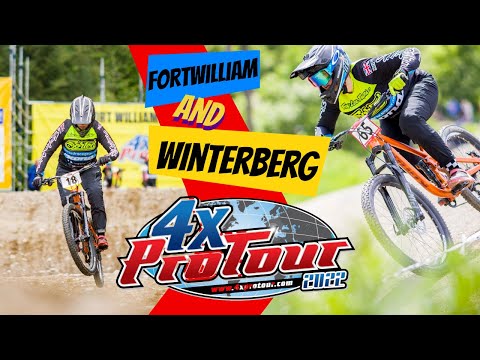 Josie McFall -  4X ProTour rounds 1 & 2 - Fortwilliam & Winterberg