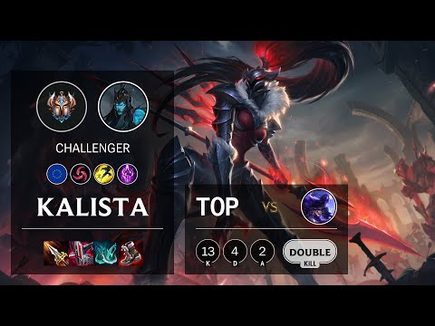Kalista Top vs Ryze - EUW Challenger Patch 11.5