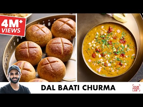 Dal Baati Churma Recipe | Delicious Dal Baati Churma | Chef Sanjyot Keer