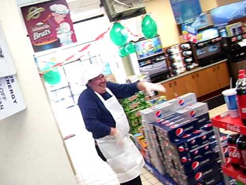 Swedish Chef Moonwalk Attempt