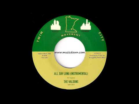 The Valdons - All Day Long Instrumental [Twin City Movement] Northern Soul Funk 45 Video