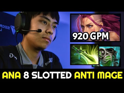 ANA 8 Slotted Anti Mage — Double Net Worth vs Dreamocel Dota 2