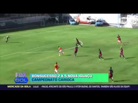 Gols de Bonsucesso 2 x 5 Nova Iguaçu pelo Campeonato Carioca