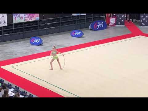 Anaïs Boch - Championnat de France GR individuelles - Chambéry 2019