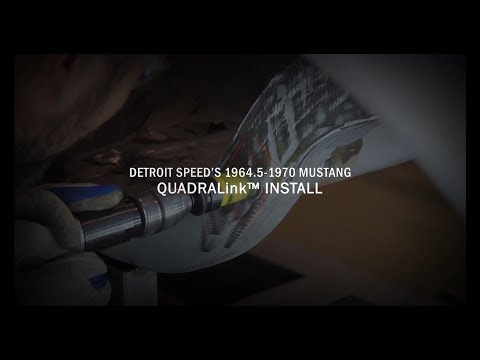 Detroit Speed 1964.5-1970 Mustang Install - QUADRA-Link™
